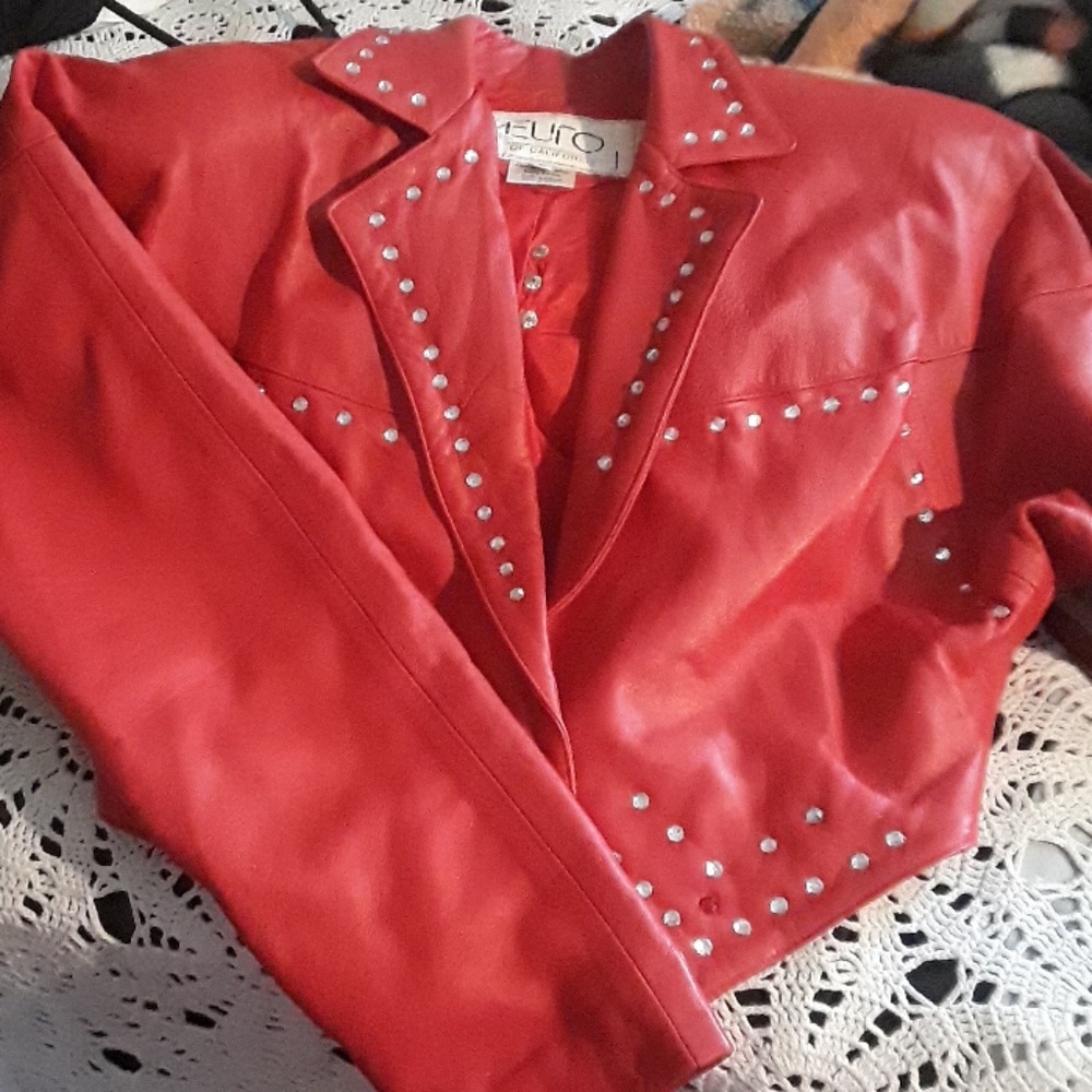 Leather jacket